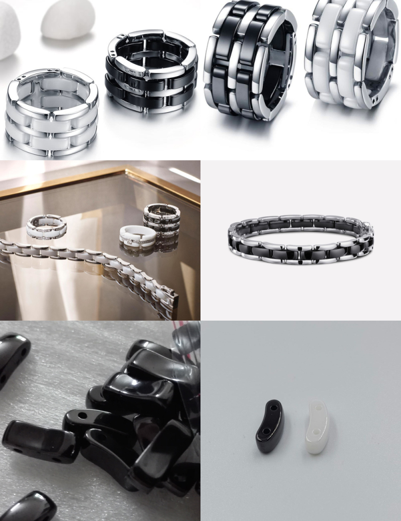 Black Ceramic jewelry Accessories For Luxury jewelry